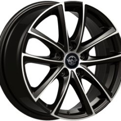 Jante Peugeot Style 17x7,5 ET44 5x108 GLOSSY BLACK POLISHED